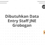 Dibutuhkan Data Entry Staff JNE Grobogan