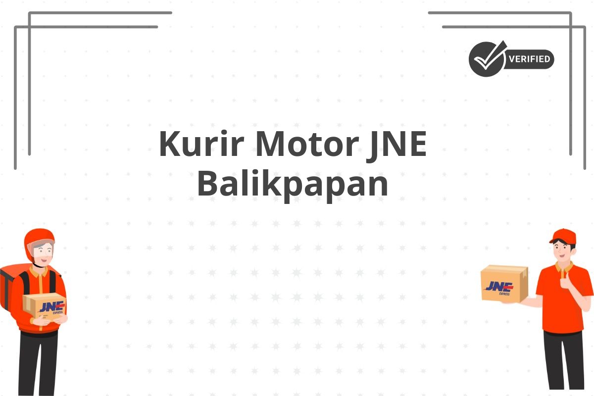 Kurir Motor JNE Balikpapan