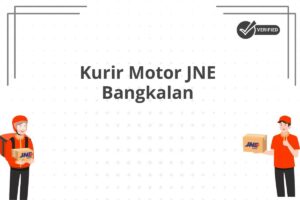 Kurir Motor JNE Bangkalan