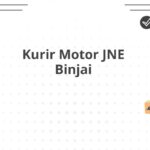 Kurir Motor JNE Binjai