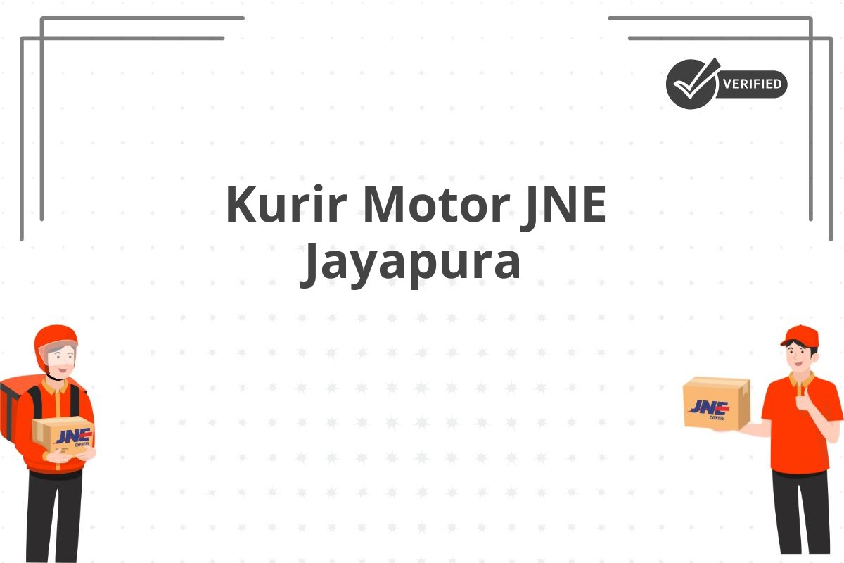 Kurir Motor JNE Jayapura