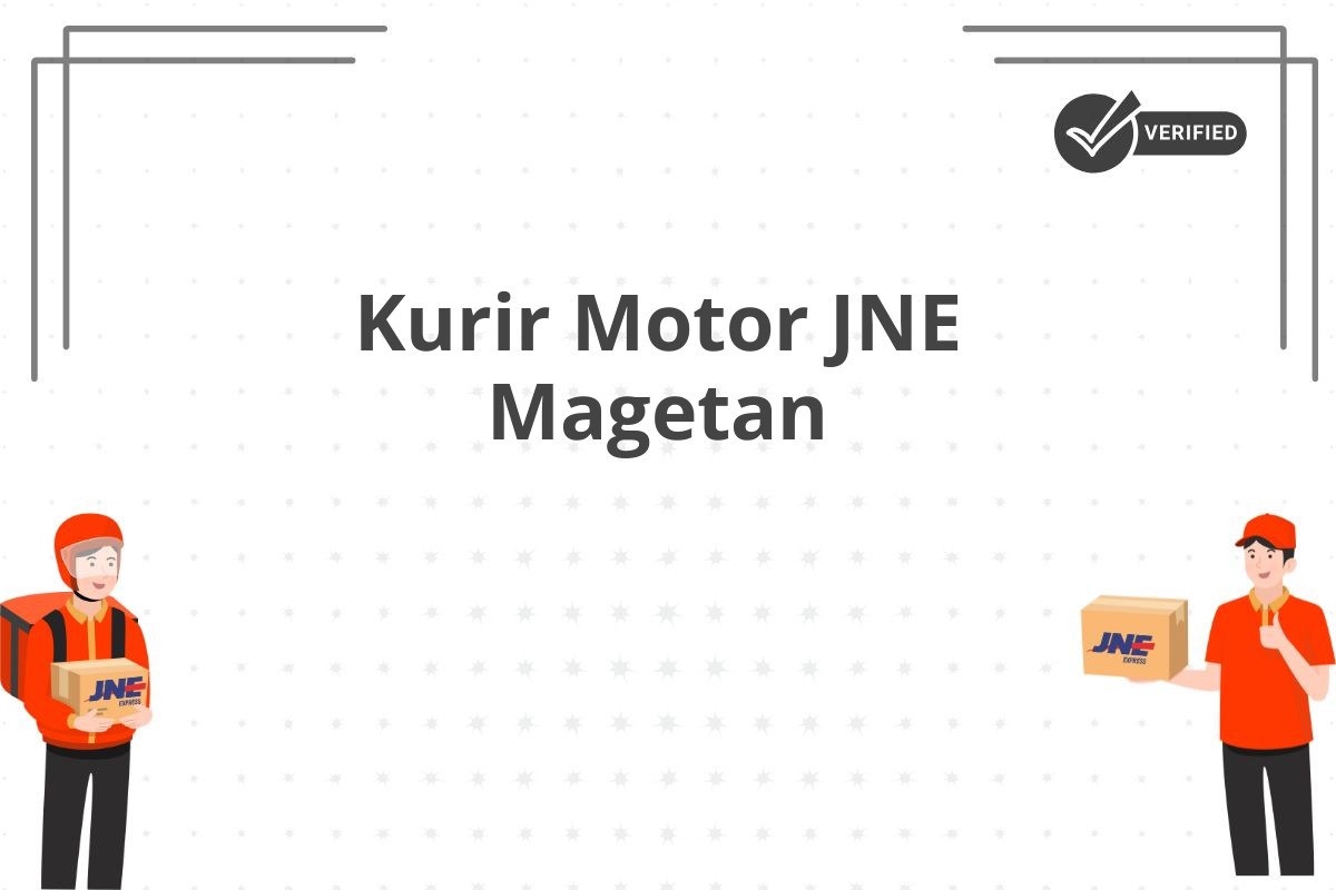 Kurir Motor JNE Magetan
