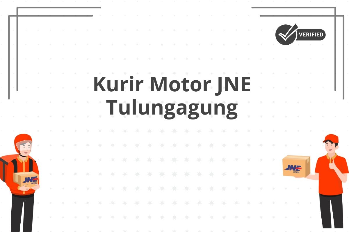 Kurir Motor JNE Tulungagung