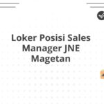 Loker Posisi Sales Manager JNE Magetan