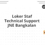 Loker Staf Technical Support JNE Bangkalan