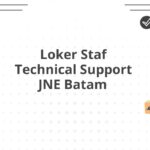 Loker Staf Technical Support JNE Batam