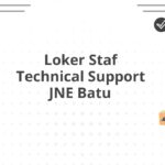 Loker Staf Technical Support JNE Batu