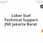 Loker Staf Technical Support JNE Jakarta Barat