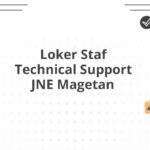 Loker Staf Technical Support JNE Magetan