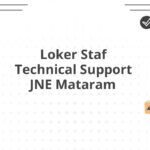 Loker Staf Technical Support JNE Mataram