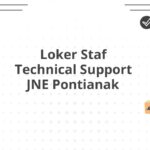 Loker Staf Technical Support JNE Pontianak