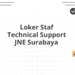 Loker Staf Technical Support JNE Surabaya