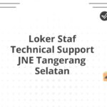 Loker Staf Technical Support JNE Tangerang Selatan