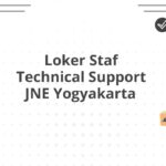 Loker Staf Technical Support JNE Yogyakarta