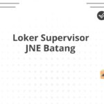 Loker Supervisor JNE Batang