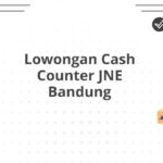 Lowongan Cash Counter JNE Bandung