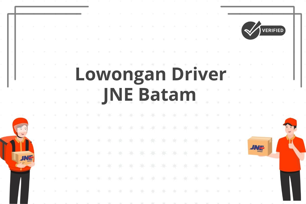 Lowongan Driver JNE Batam