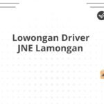 Lowongan Driver JNE Lamongan