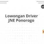 Lowongan Driver JNE Ponorogo