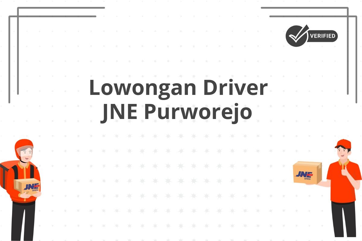 Lowongan Driver JNE Purworejo