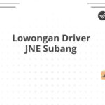 Lowongan Driver JNE Subang
